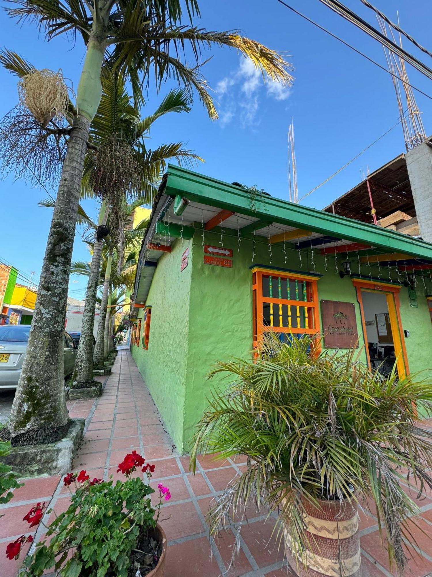 casa hostal las palmeras Guatapé Exterior foto